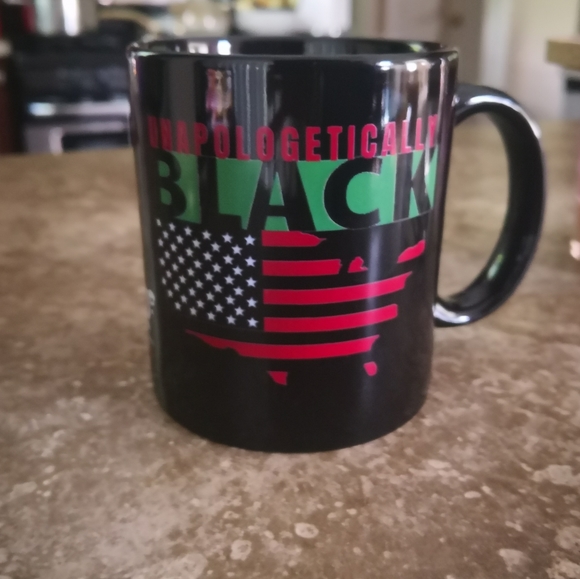 UNAPOLOGETICALLY BLACK  12oz coffee mug. - Picture 6 of 7